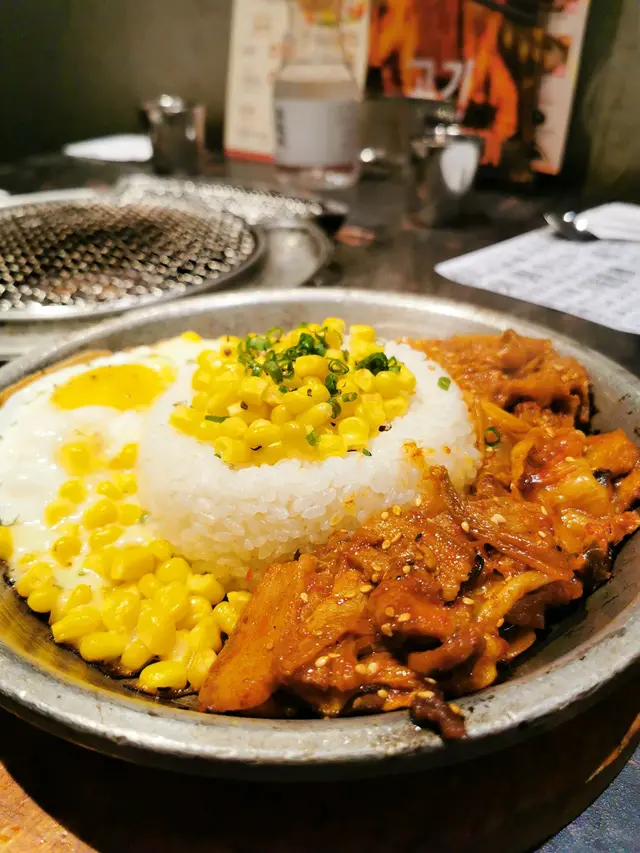 芝士泡菜五花肉韓式拌飯