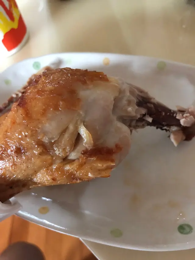 隻髀好細隻,味道淡,應該係沒味道