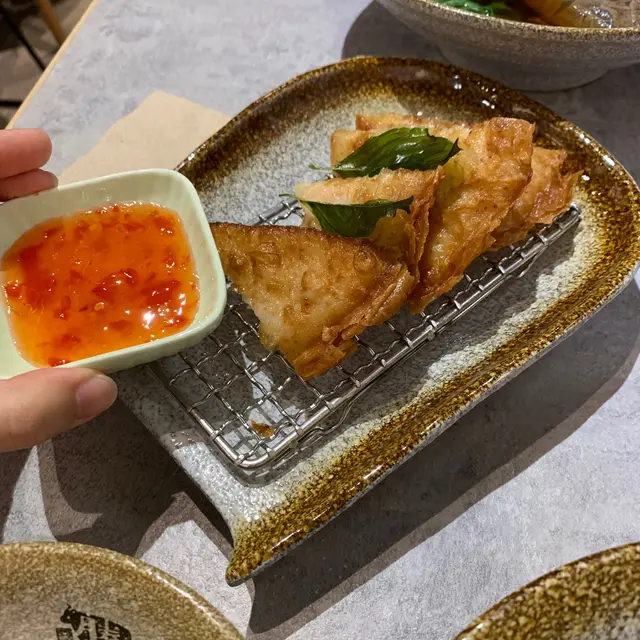 不能點的蝦餅