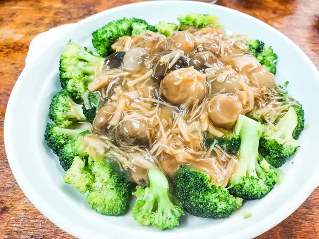 草菇扒西蘭花