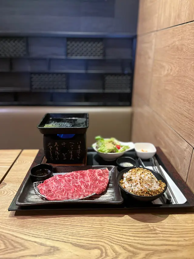 石燒薄切牛肉