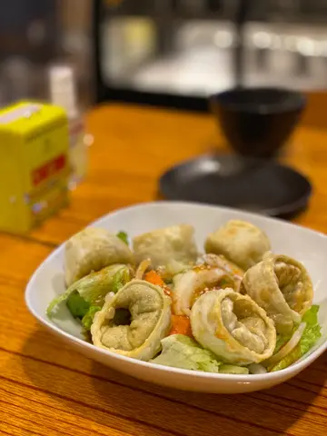煎饺子