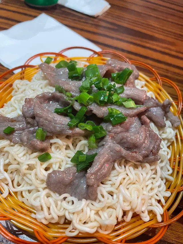 沙嗲牛肉出前一丁沾麵