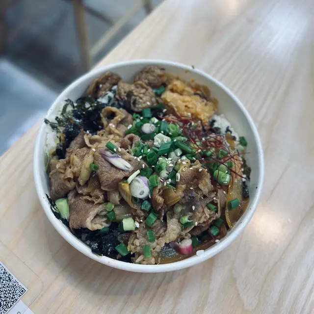 香蔥紫菜牛肉飯