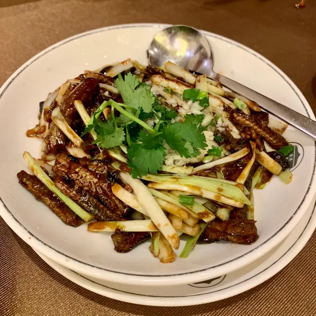 韭黃炒鱔糊