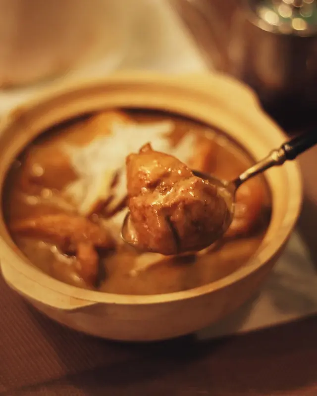 布吉魚柳南瓜黃咖哩椰子盅