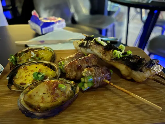 香蒜燒鮮蝦鮑魚(3隻)