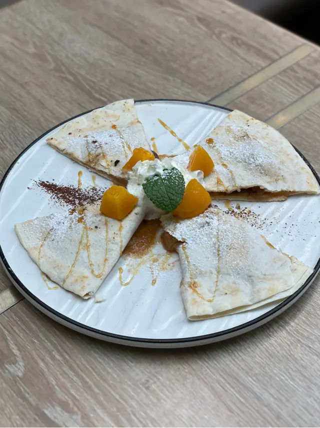 香煎焦糖蘋果夾餅