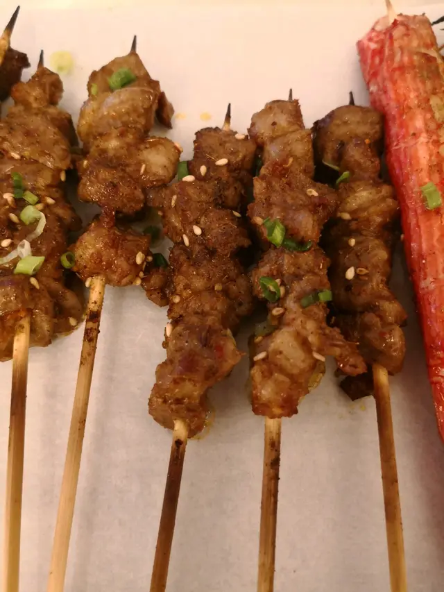 大漠烤羊肉串(5串)