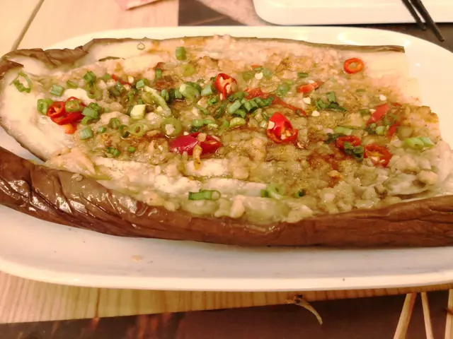 蒜蓉烤茄子(1份)$42