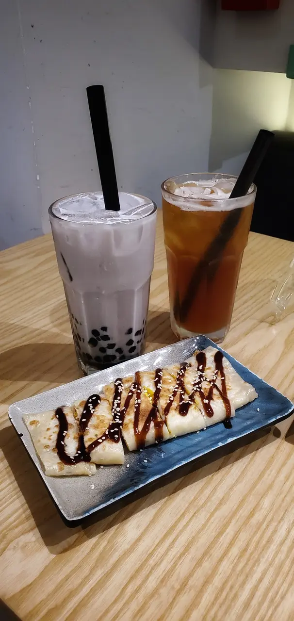 芝士肉鬆蛋餅