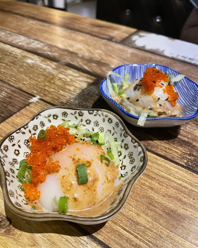 蟹籽溫泉蛋