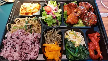 korean lunch set