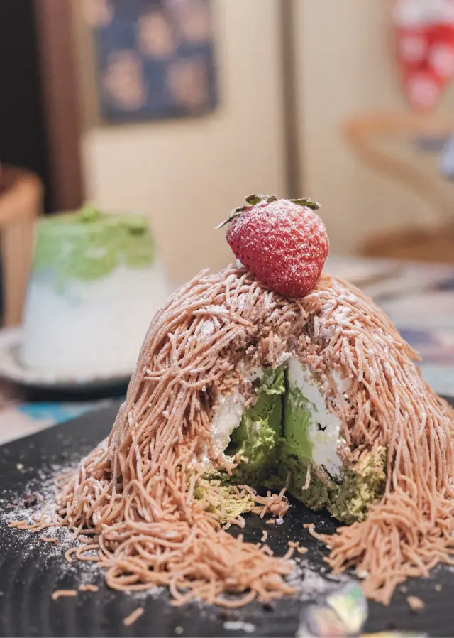 和栗 Mont Blanc 班戟