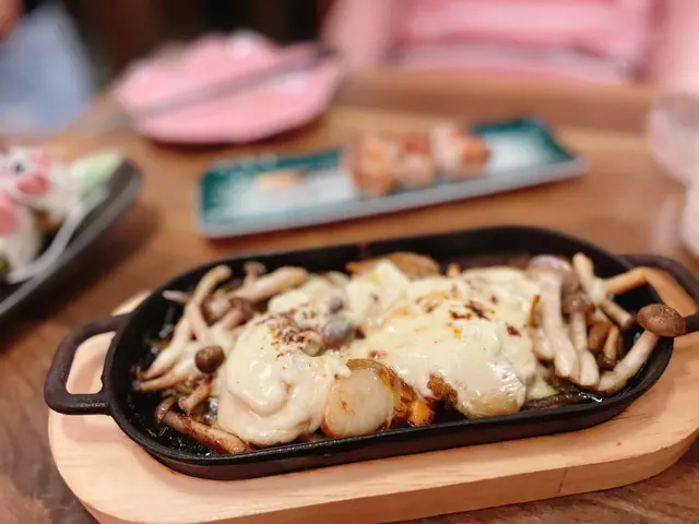 牛油芝士鐵板帶子