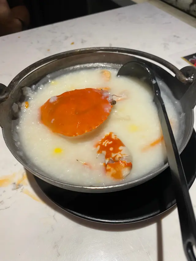 鮮蟹粥