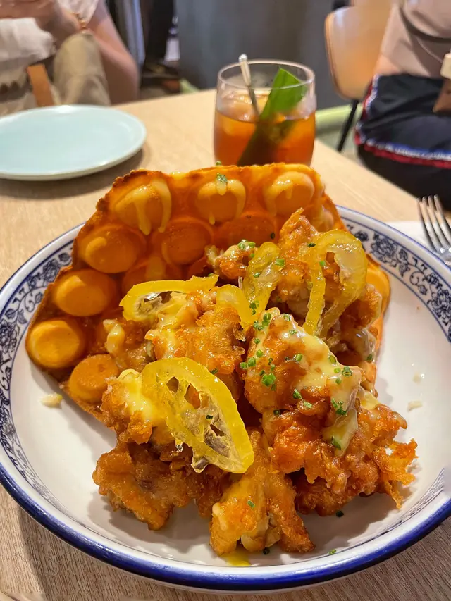 可選西檸汁/薑汁,圖中為西檸口味