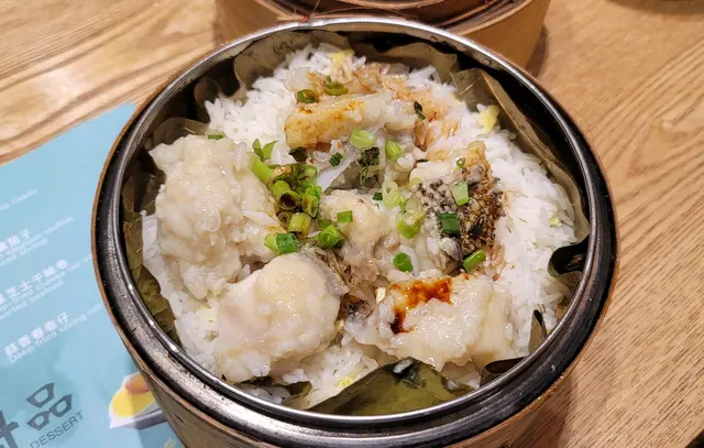 石斑荷葉籠仔飯