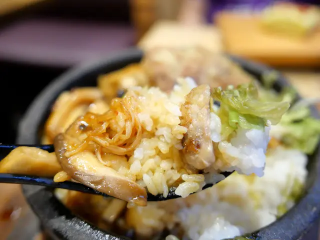 鵝肝什菌石鍋飯