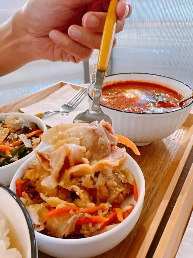 油揚豆腐黑豚薑汁燒