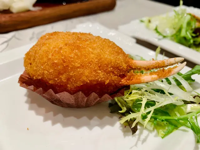 百花炸釀松葉蟹鉗