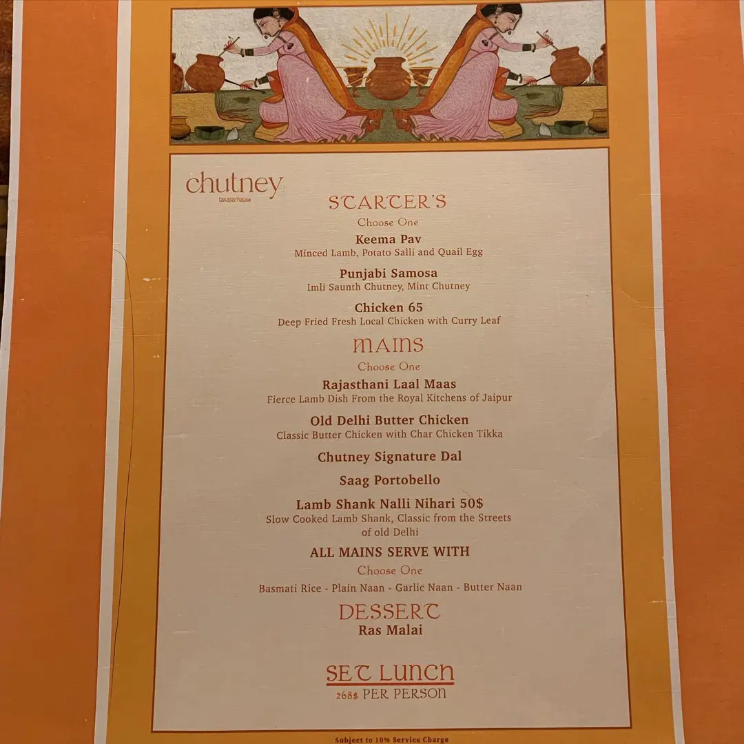 CHUTNEY's Photo Indian Fine Dining in Central Hong Kong OpenRice