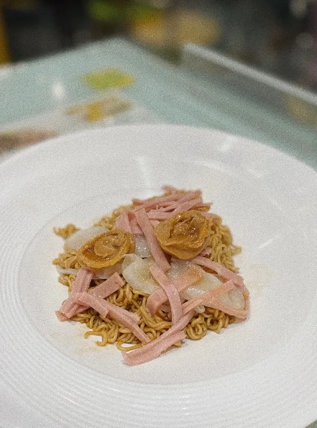 真•鮑魚火腿絲撈一丁