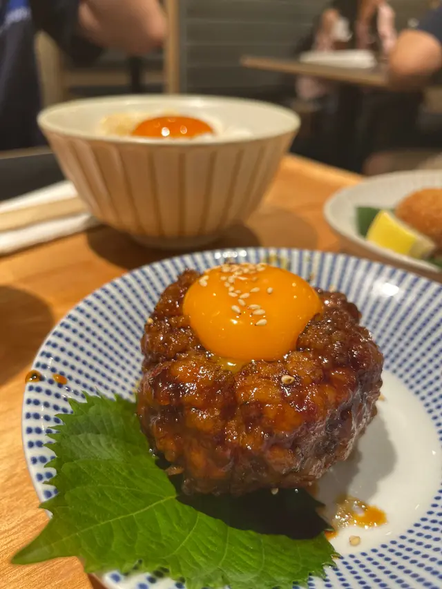 月見博多地雞團子