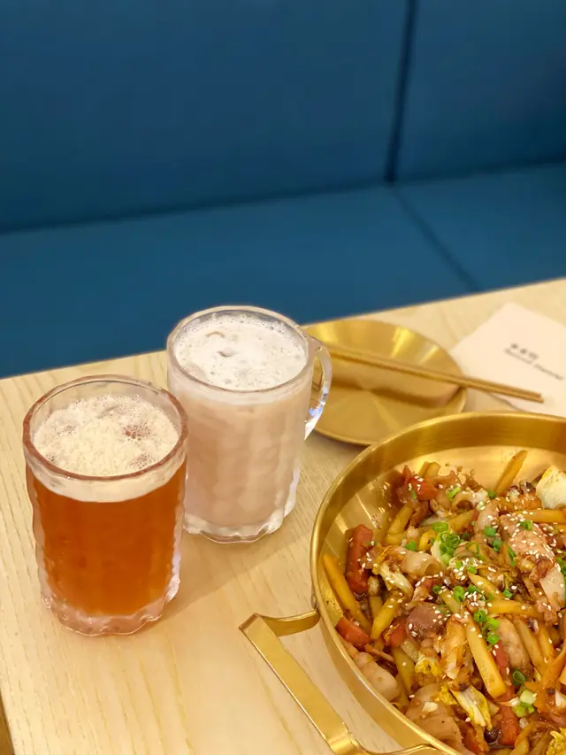 辛手村烏龍椰奶茶