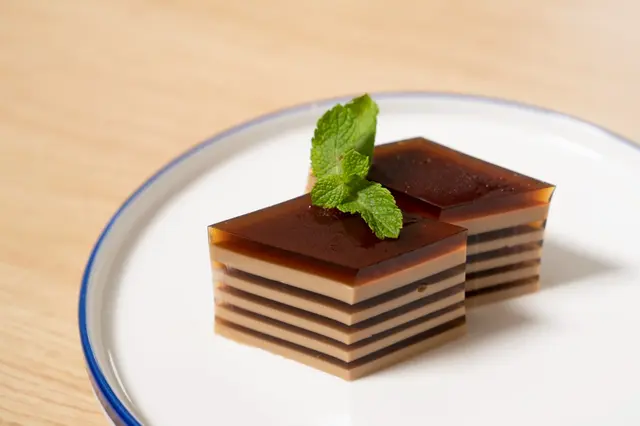 Coffee Mille Feuille Crepe Cake