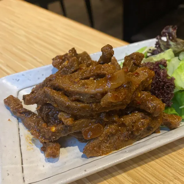 麻辣牛肉脷