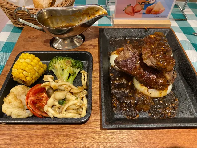 美國極佳級封門柳鐵板餐