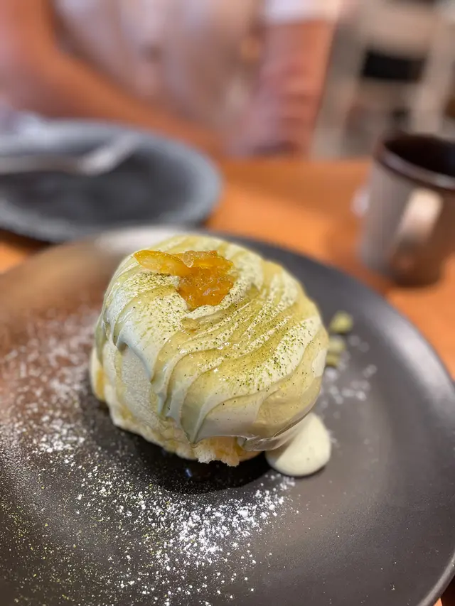 柚子抹茶疏乎厘pancake