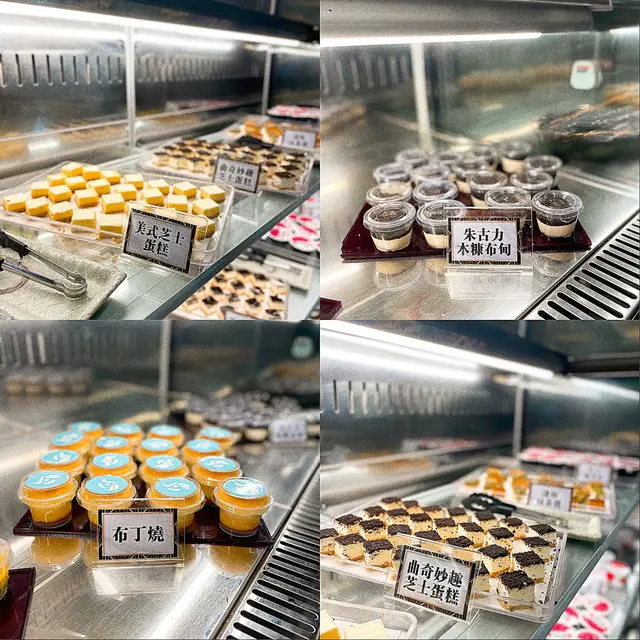 甜品選擇超級多，除咗有一般放題嘅小蛋糕，仲有布丁燒同埋木糠布甸🍮相入邊四款甜品都係我相當推薦🤤每款都值得瘋狂食！