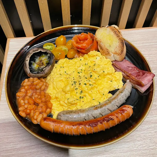 美式全日早餐