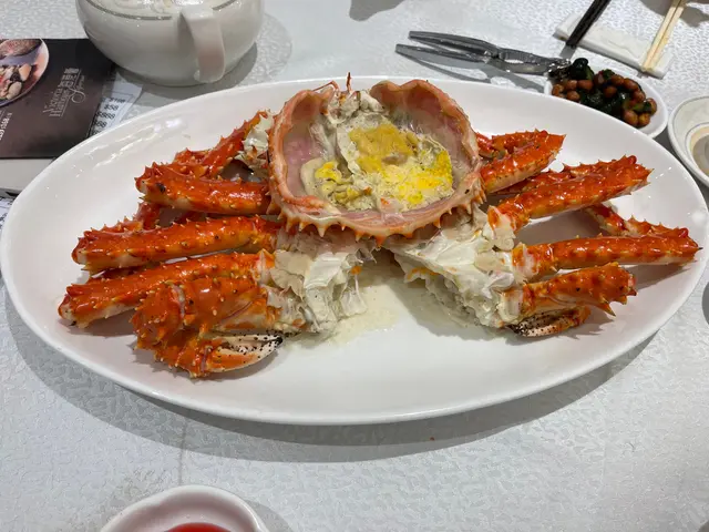 蟹肉鮮甜，但肉質較「削」