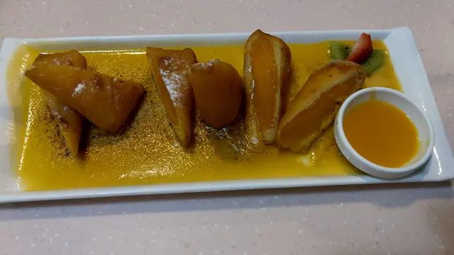 芒果汁為口味上，有畫龍點睛的效果