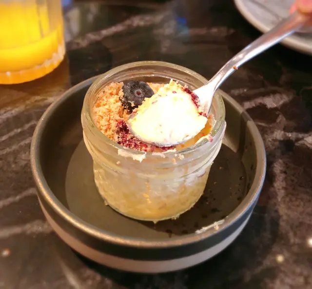 😍非常rich,    好滑，密度很高， cheesecake控心食