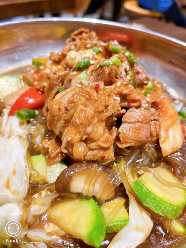 泡菜肥牛炒粉絲