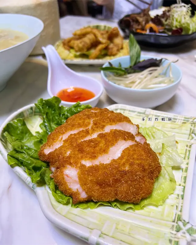手打炸蝦餅