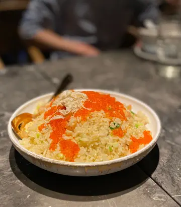 蟹肉海鲜黄金炒饭