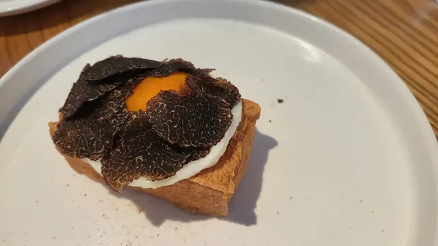 TRUFFLE Egg Tofu Toast