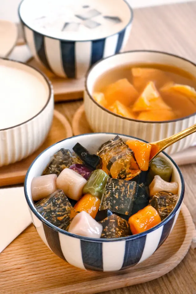 芋圓桂花糕涼粉