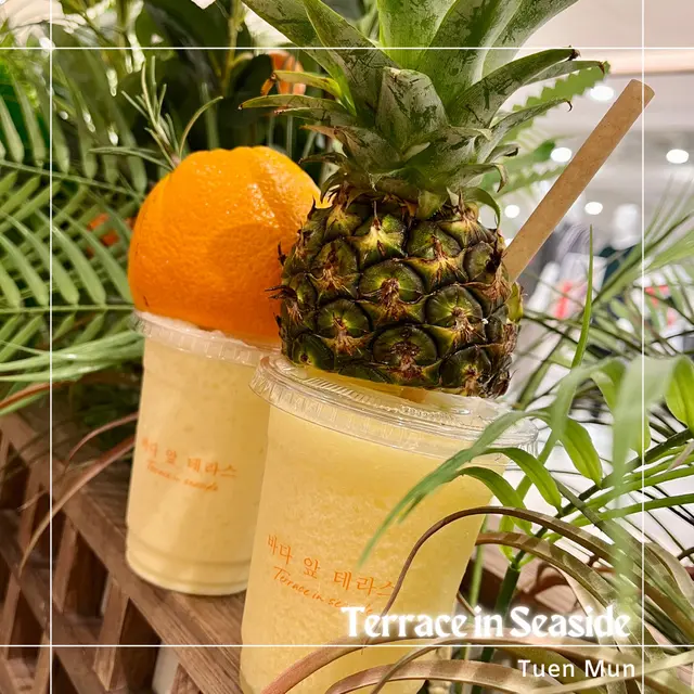 柑橘乳酪  &   熱情金菠蘿沙冰