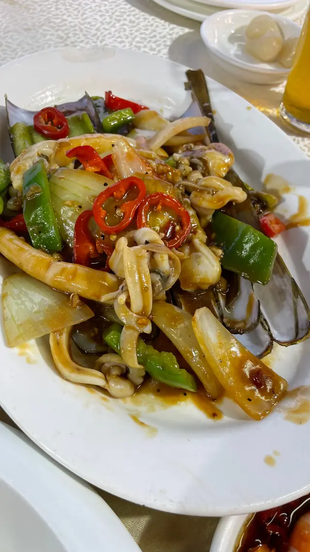 醬汁味道好好👍🏻蟶子又彈口又爽口，炒嘅時間剛剛好