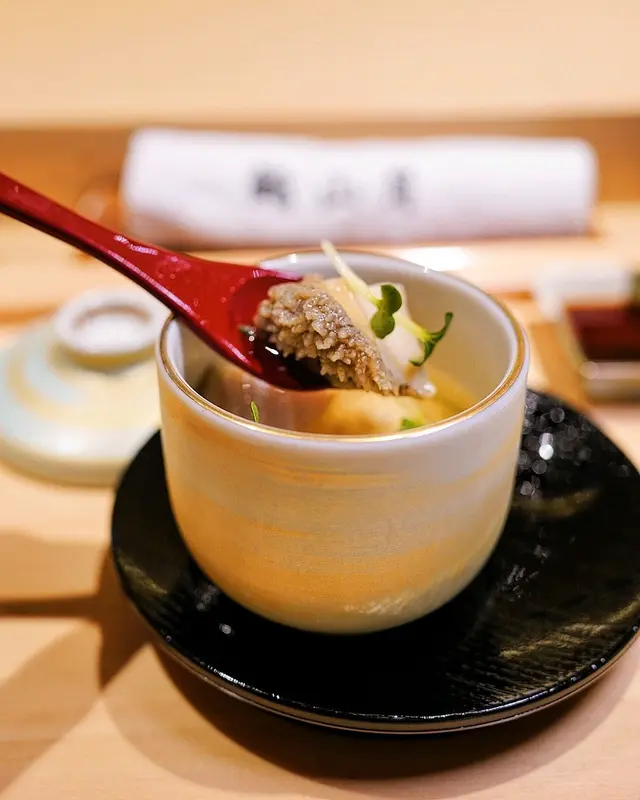 鮑魚茶碗蒸