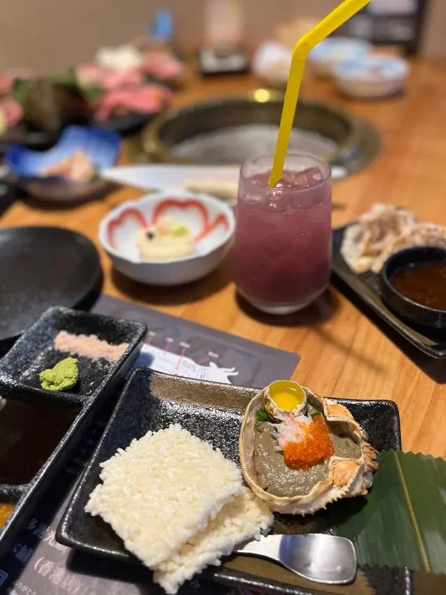 蟹味噌甲羅燒