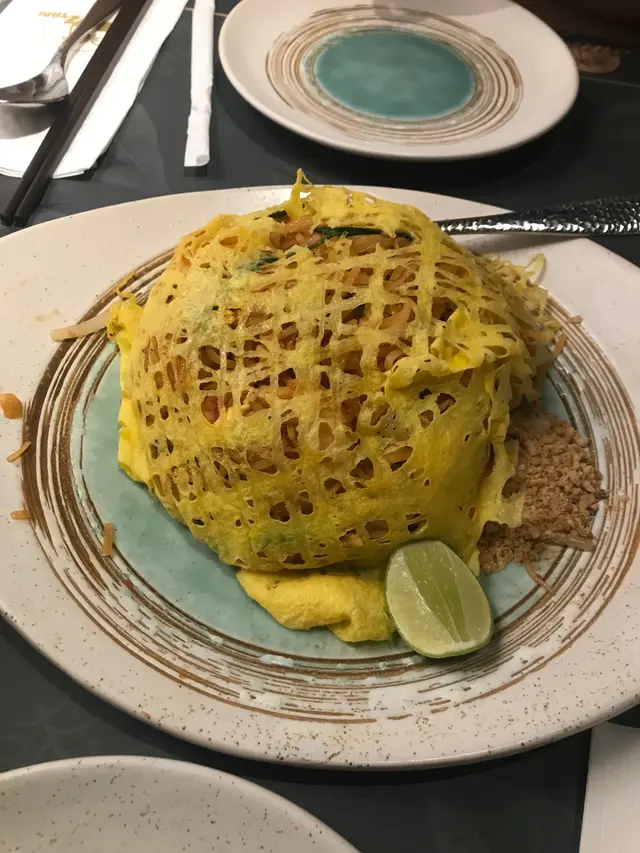 泰式蝦炒金邊粉