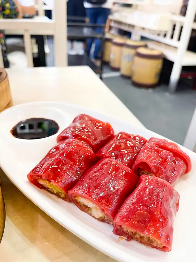 紅米脆皮蝦腸粉