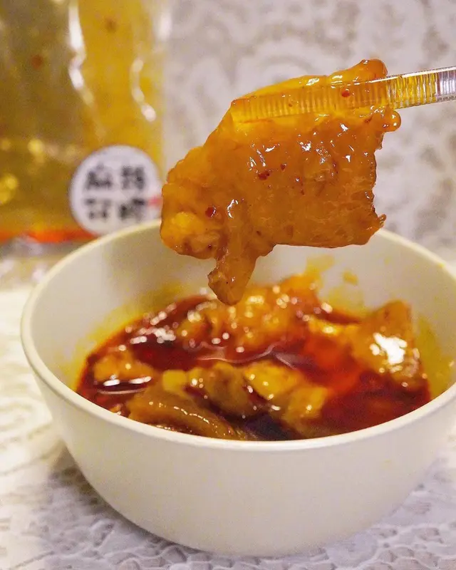 麻辣花膠